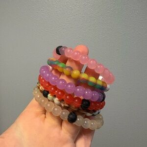 Lokai Multicolor Beaded Bracelets for Kids/Adults (6)